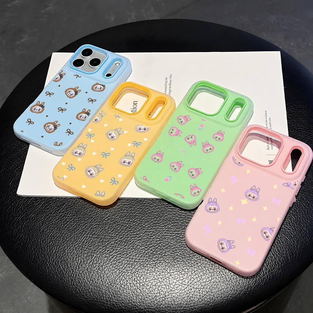 Cute Cartoon Case - Funda de Teléfono Labubu de Dibujos