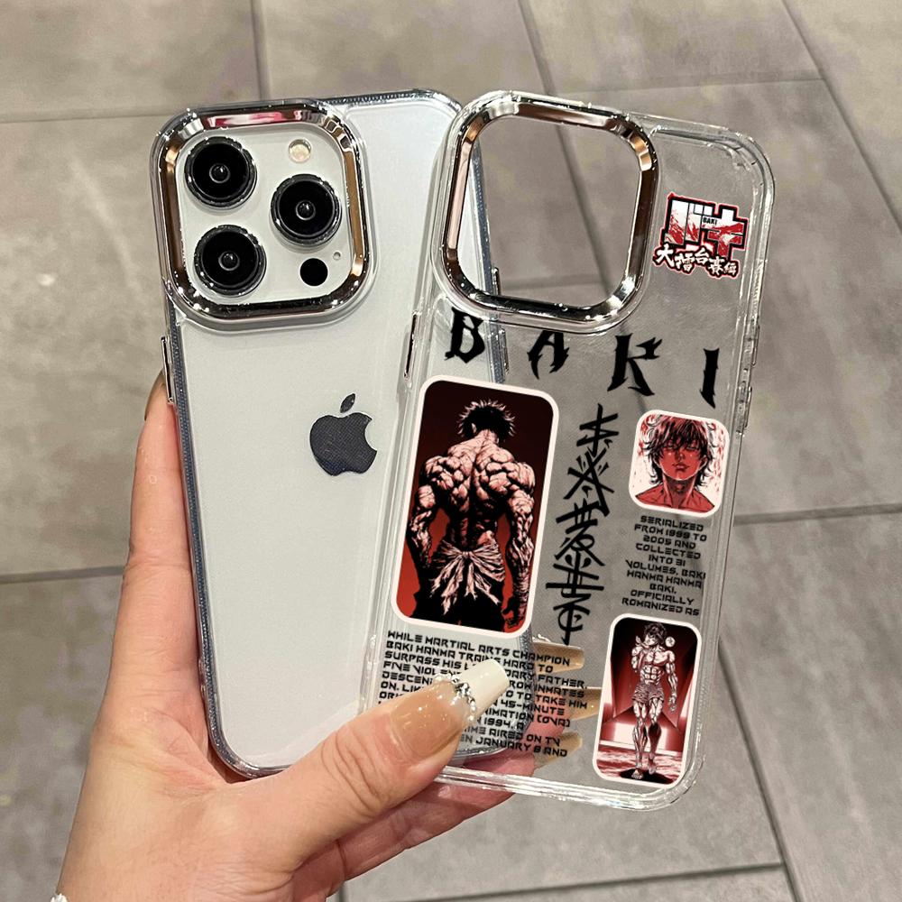 Phone Cases Clear - Funda para Teléfono Cool B-Baki HanmaS,