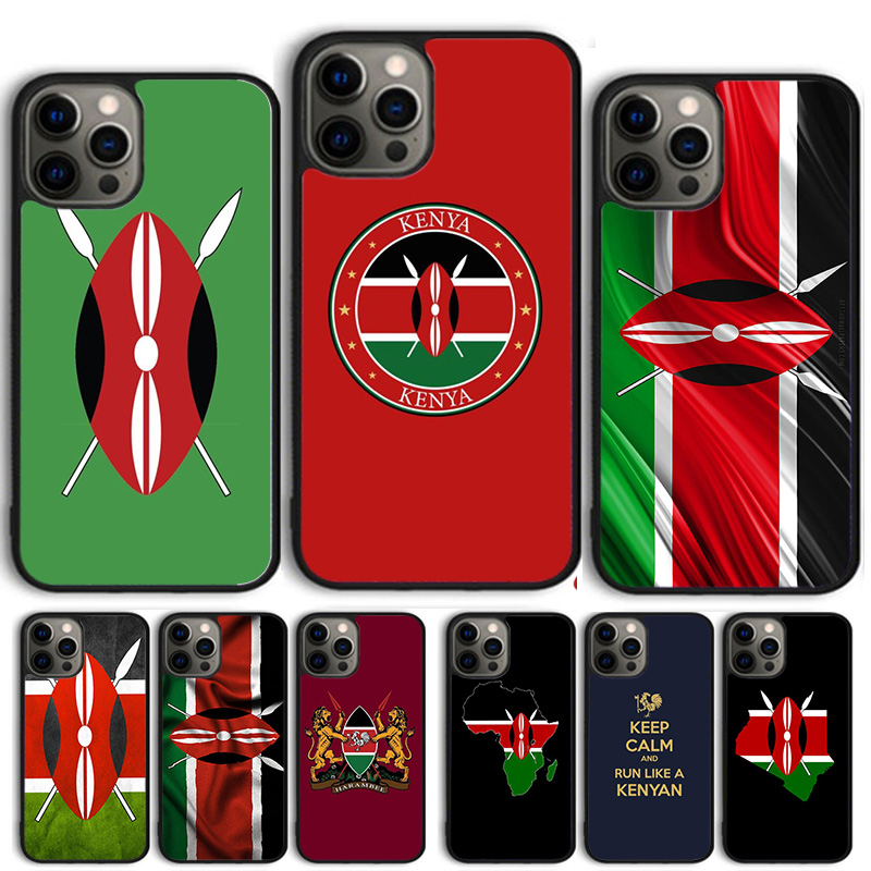 Phone Cases Kenya - Funda de teléfono con bandera de