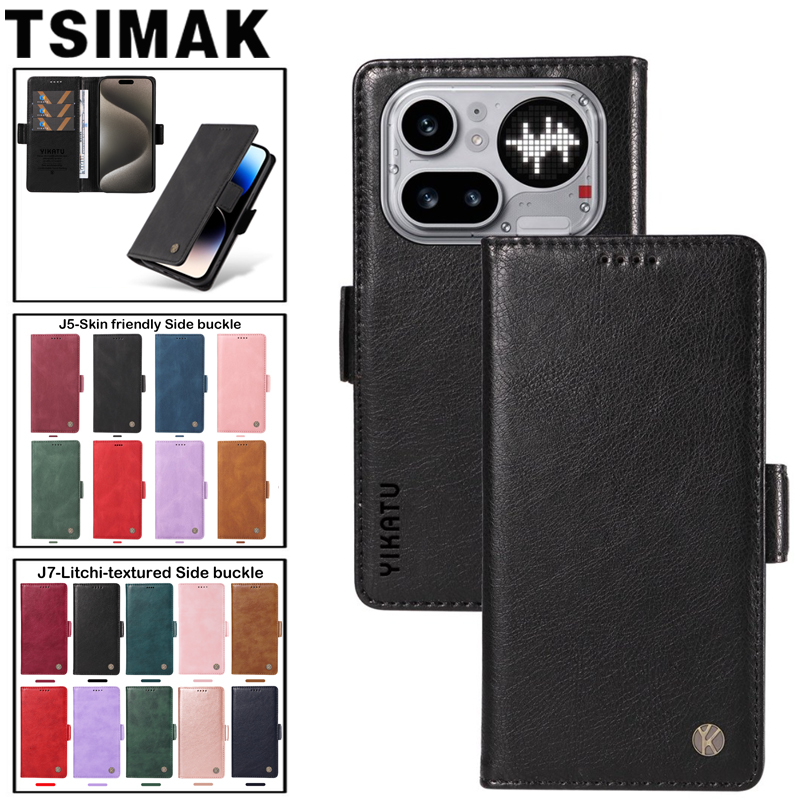 Phone Cases Nothing 3A - Funda de cuero para Nothing Phone