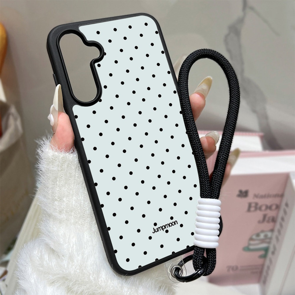 Phone Cases Polka Dot - Funda de Teléfono con Cordón y