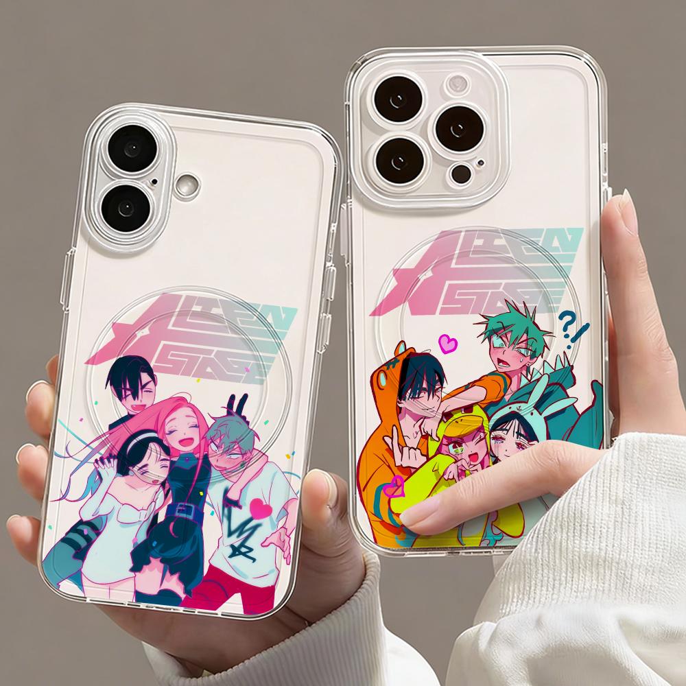 Phone Cases Clear - Funda Magnética Transparente para Teléfono con