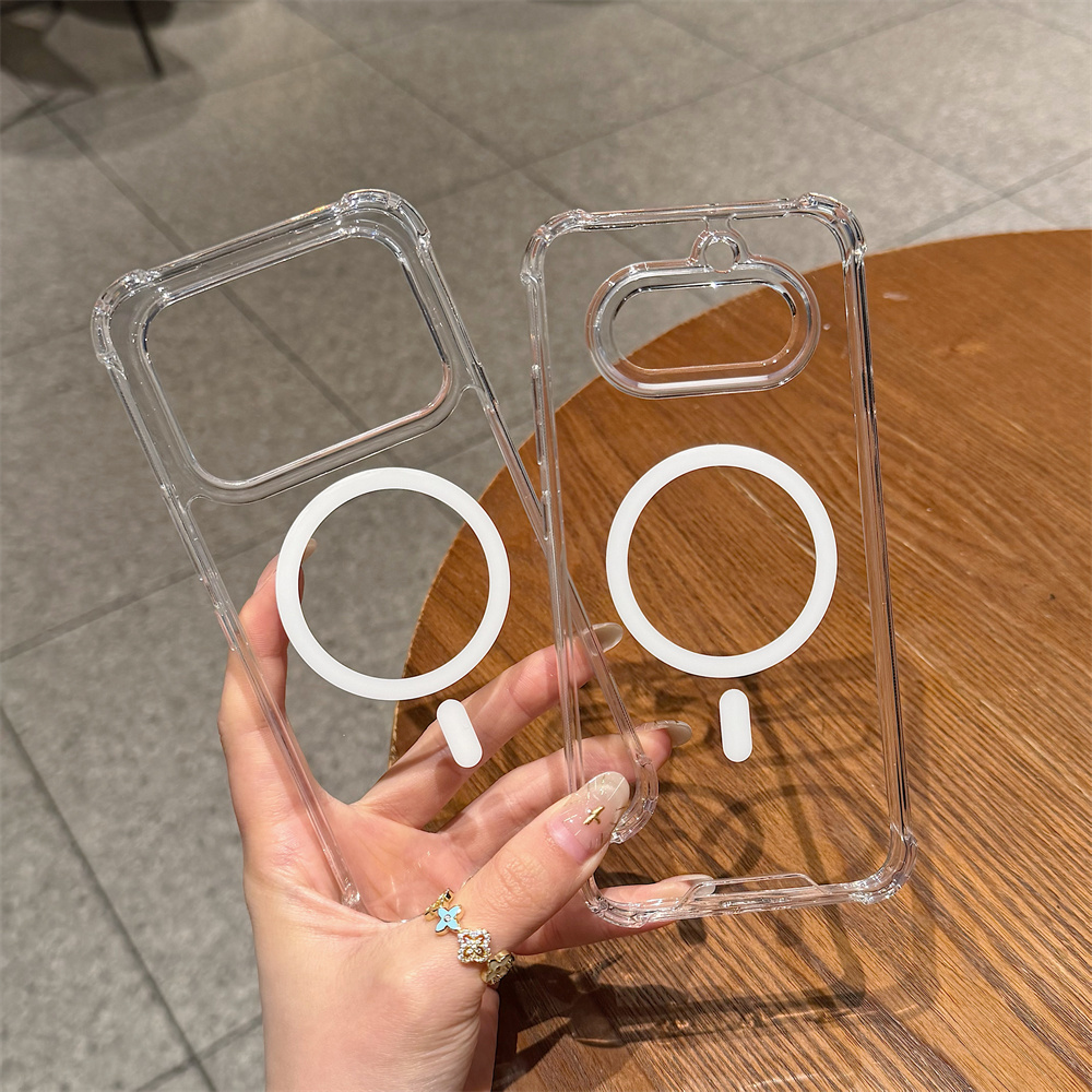 Phone Cases Nothing 3A - Funda protectora magnética transparente avanzada para