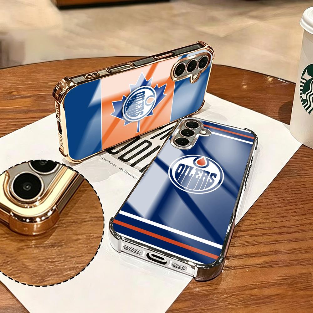 Phone Cases Edmonton - Funda de teléfono E-Edmonton O-Oilers para