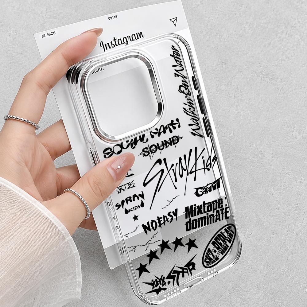 Phone Cases Clear - Funda Transparente Suave para Teléfono Kpop
