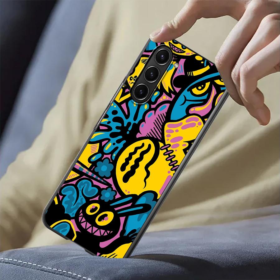 Phone Cases Z Fold 5 - Funda con diseño de grafiti de