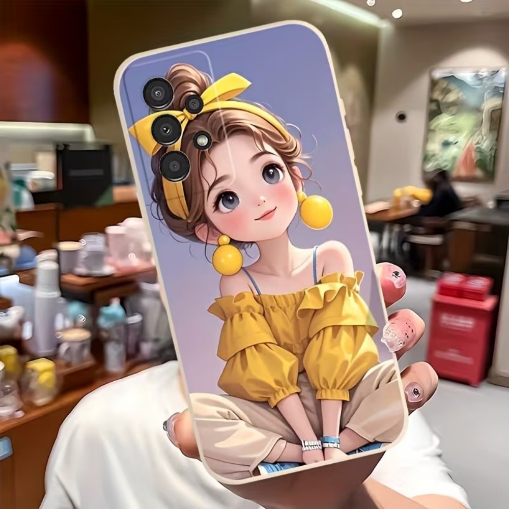 Cute Cartoon Case - Funda de teléfono con diseño de