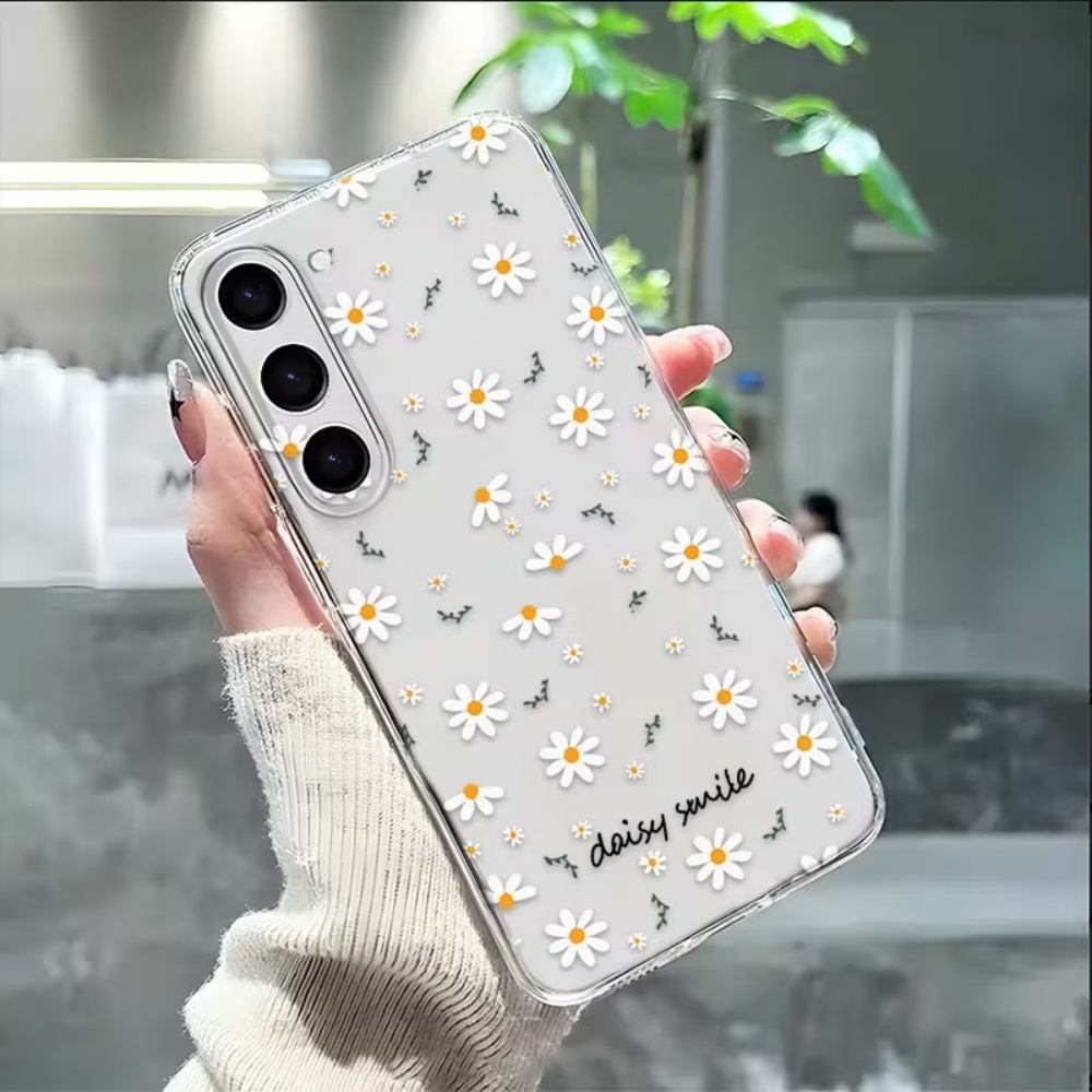 Phone Cases Yellow - Funda de silicona con diseño de