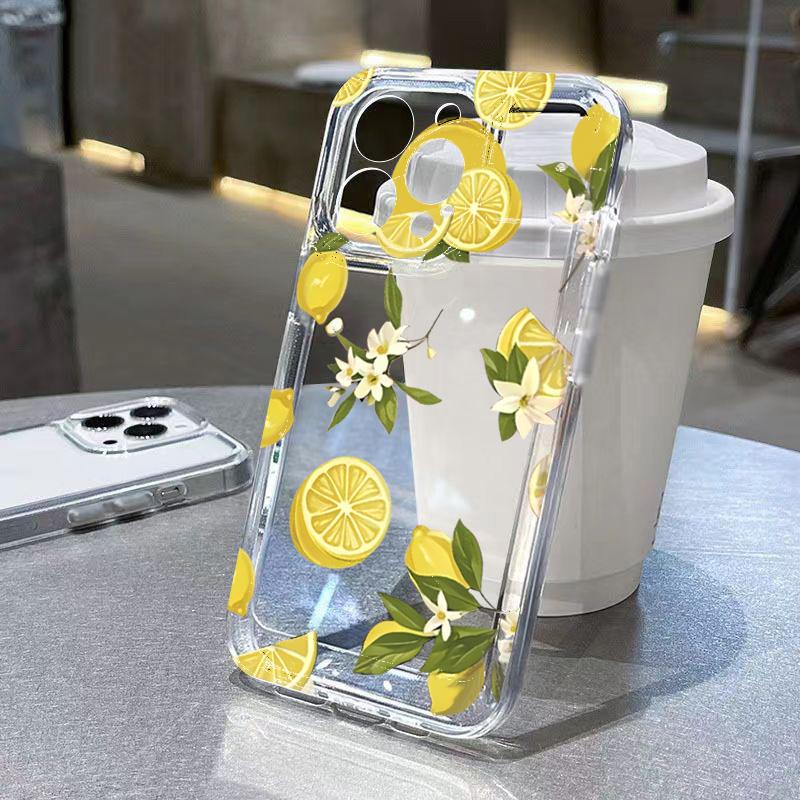 Phone Cases Clear - Funda de teléfono transparente con flor