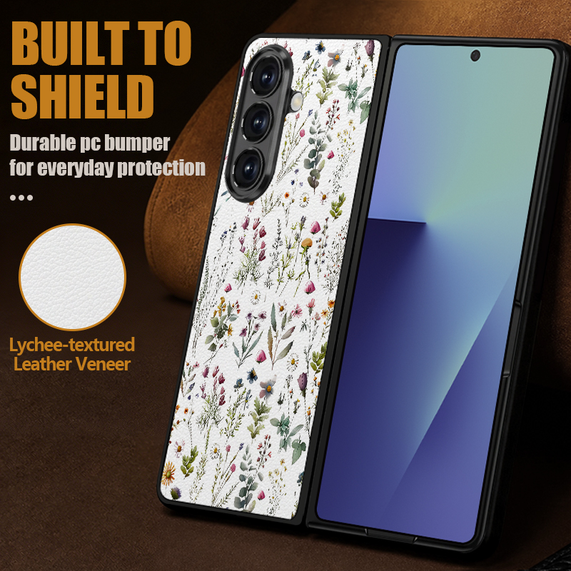 Funda de cuero PU para teléfon - Phone Cases Z Fold 5 reseña y precio