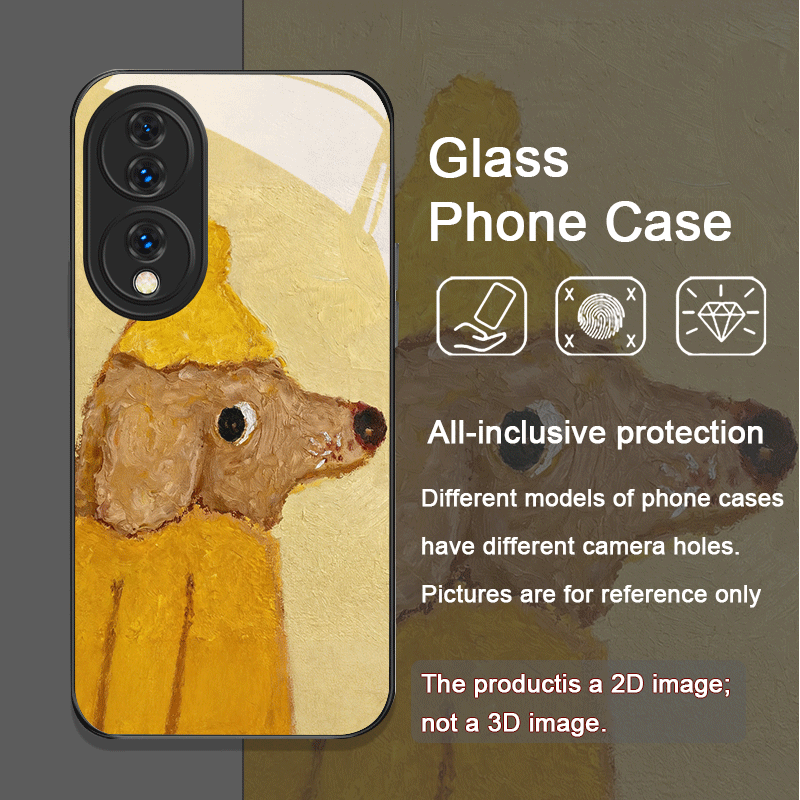 Funda de Teléfono de Vidrio Te - Phone Cases Yellow reseña y precio