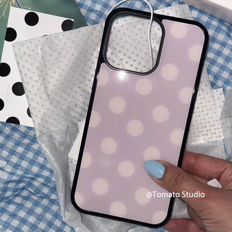 Funda de Silicona Antigolpes c - Phone Cases Polka Dot reseña y precio