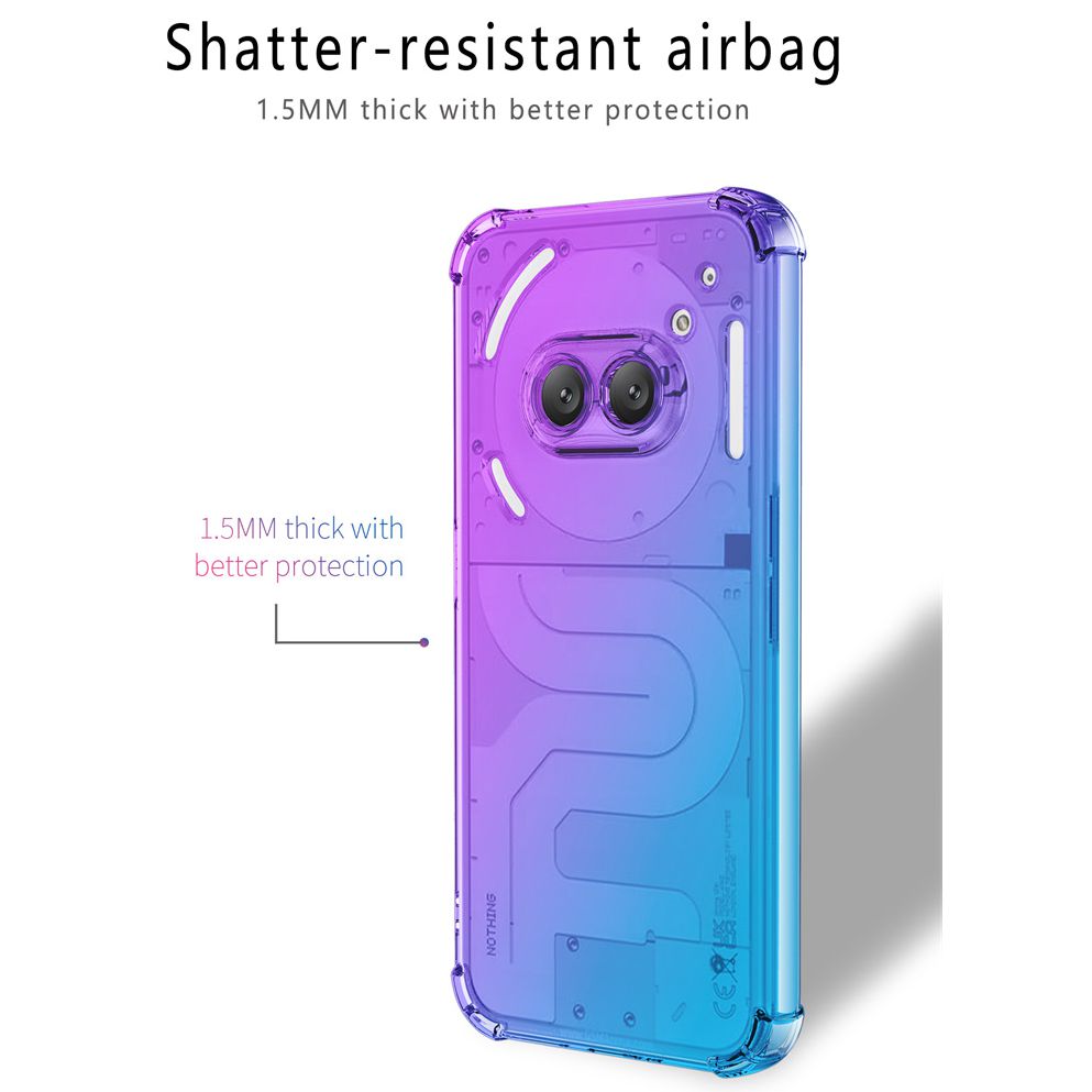 Funda de TPU con gradiente a p - Phone Cases Nothing 3A reseña y precio