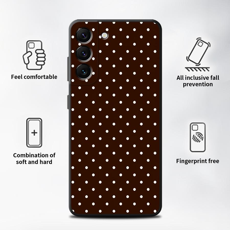 Funda Retro con Puntos para Sa - Phone Cases Polka Dot reseña y precio