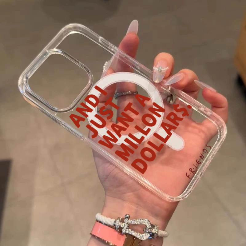 Funda con frases abstractas a  - Phone Cases Clear reseña y precio